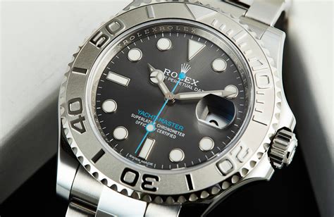 rolex rhodium yacht master grey|rolex yacht master 40mm price.